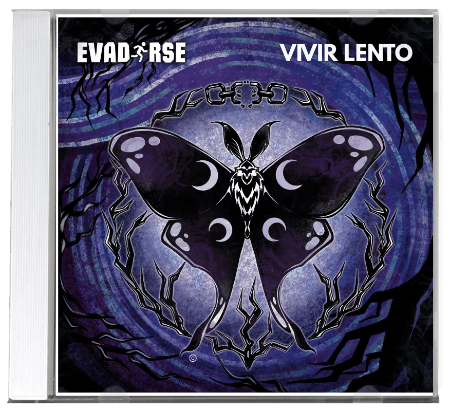 Imagen del CD de Vivir Lento de Evadirse